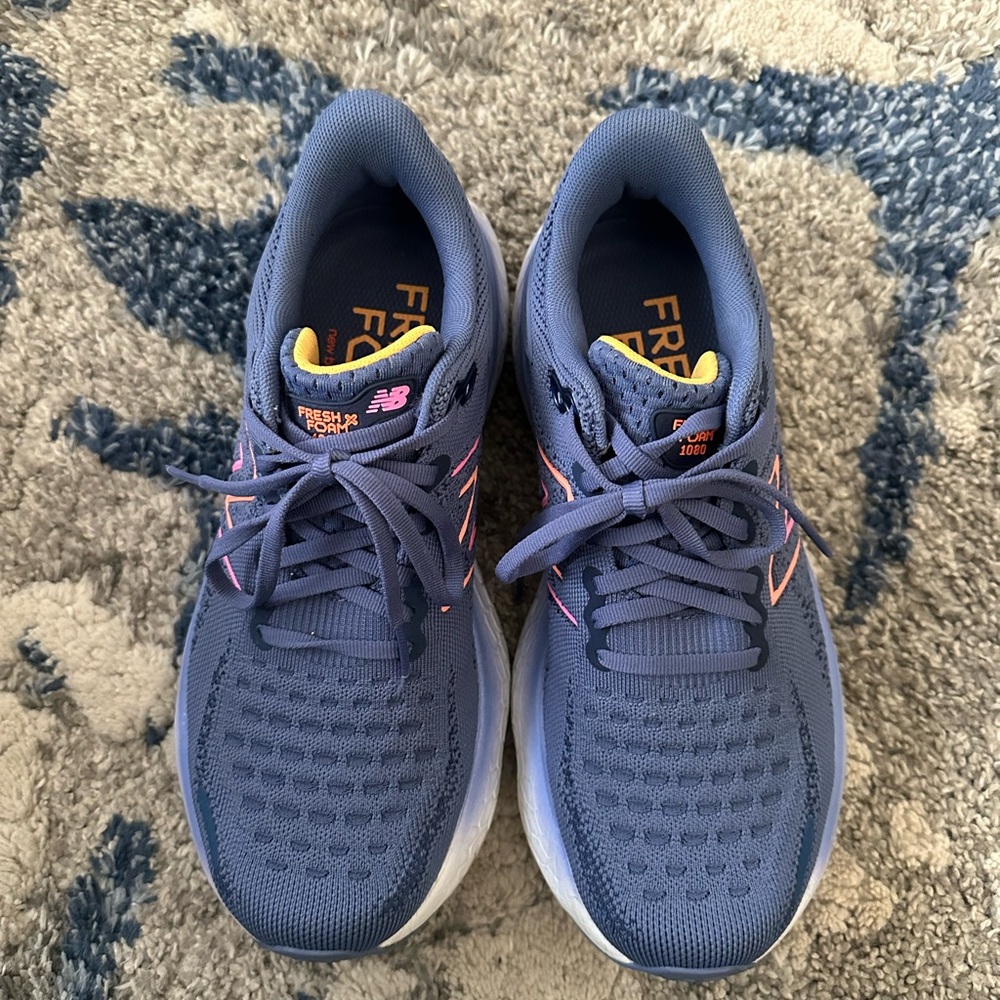 New Balance Fresh Foam Navy and Pink Running Shoes